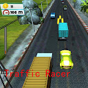 cars traffic racer game mobile app icon