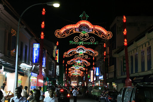 Deepavali : Lieu de culte dans la rue