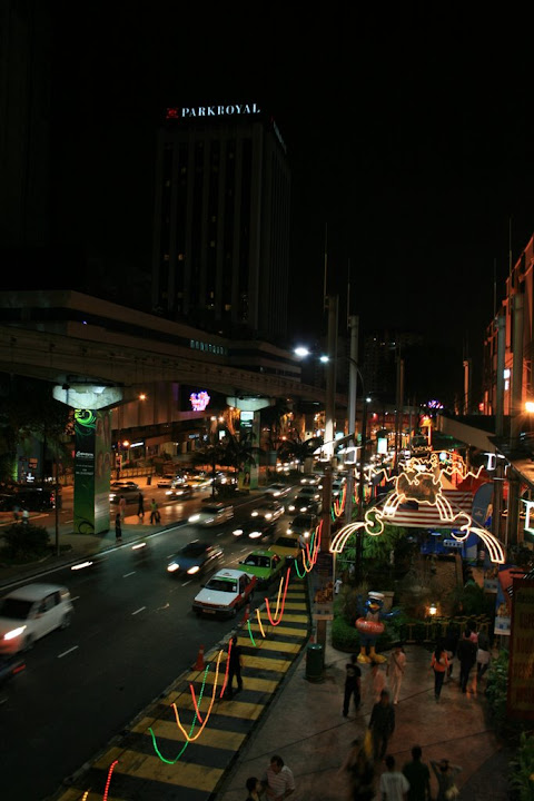 Quartier très animé de J. Bukit Bintang