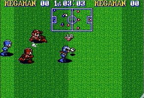 Megaman's Soccer (Super Nintendo)