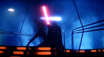 Luke enfrenta Vader