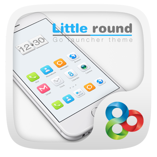 Little Round GO Launcher Theme LOGO-APP點子