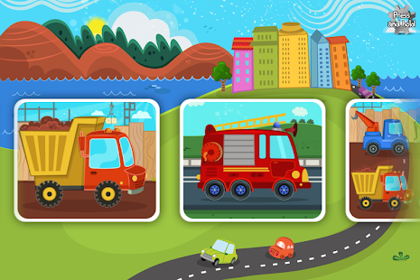 download Cars & Trucks Puzzle for Kids free