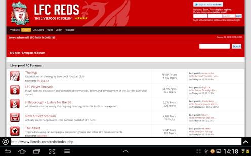 LFC Forum Hub Screenshots 2