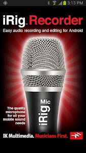 Screenshot iRig Recorder v1.1.3