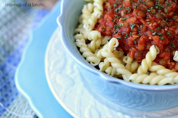 Lentil Quinoa Bolognese Sauce