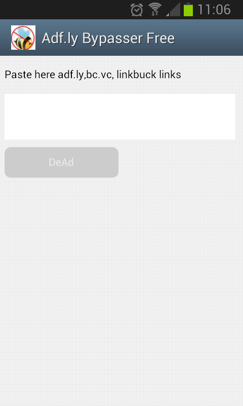 Adf.ly Bypasser Free - screenshot