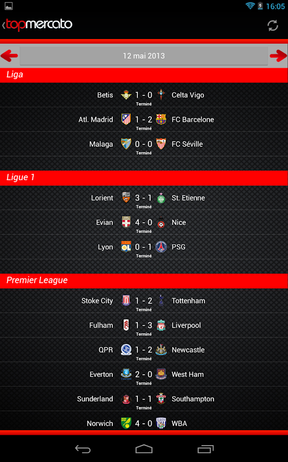 Top Mercato : actu foot - Android Apps on Google Play