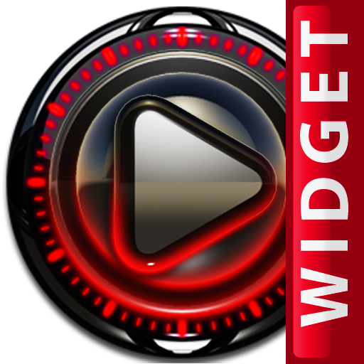 Poweramp Widget Red Glow Magic LOGO-APP點子