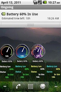 Battery Status Widget