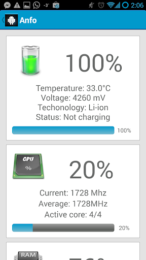 Anfo : hardware monitoring