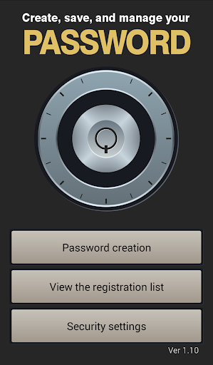 password create save manage