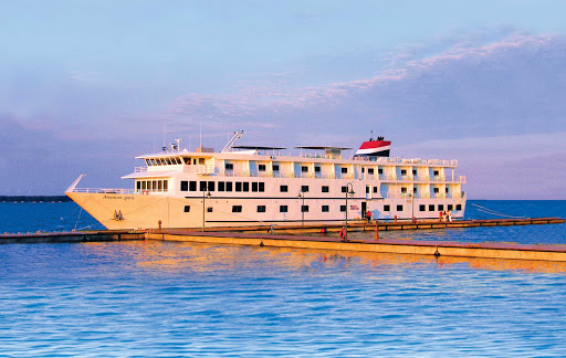 Designed to cruise Alaska's waterways, American Spirit spends summer months in Alaska and winter months cruising the San Juan Islands off the coast of Washington.