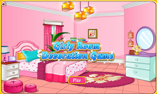 Girly room decoration game