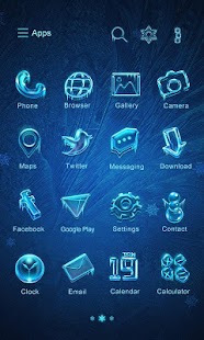 How to get Freezing GO Launcher Theme patch v1.0 apk for android
