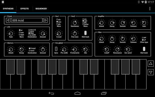 ExSynth Synthesizer