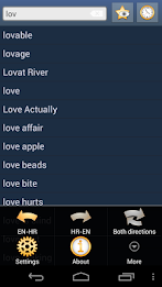 English Croatian dictionary poster 1