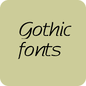 Gothic Font for Samsung Galaxy