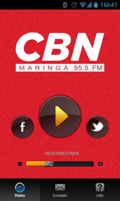 Rádio CBN Maringá Screen 2