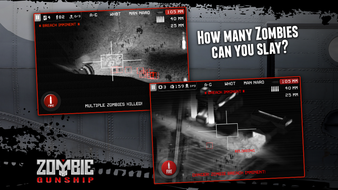 Zombie Gunship - screenshot