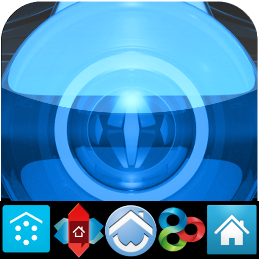 BLUE LUXURY (adw apex nova go) 生活 App LOGO-APP開箱王