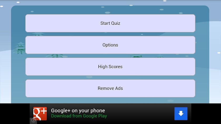 Christmas Quiz Screen 3