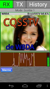 DroidSSTV screenshot