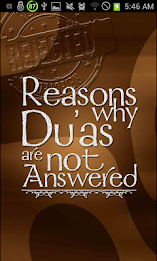 Reasons why Dua is unanswered poster 1