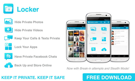 Locker Hide Photos Videos SMS