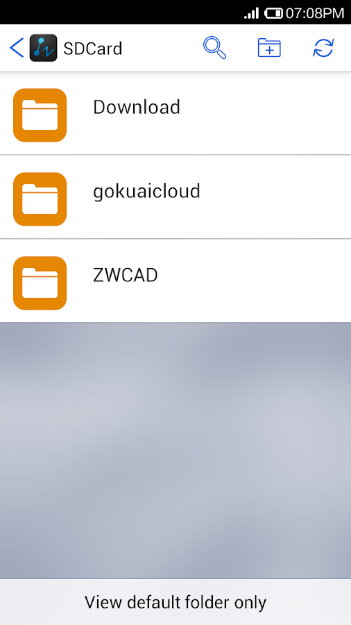 ZWCAD Touch - screenshot