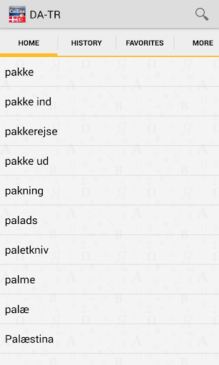 Danish-Turkish Dictionary TR