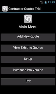 Lastest Contractor Quotes Trial APK for Android