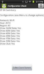 SP DX Summary screenshot