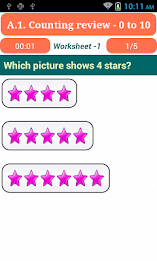 Kids Math - Educational Game and Worksheet Free poster 4