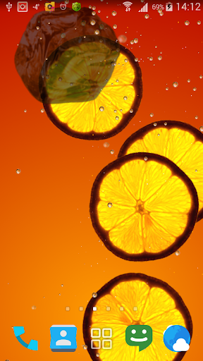 免費下載個人化APP|Orange juice live wallpapers app開箱文|APP開箱王