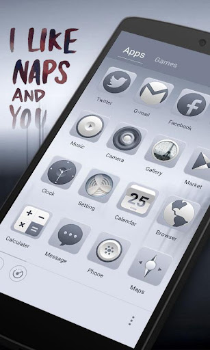 I Like Naps GO Launcher Theme