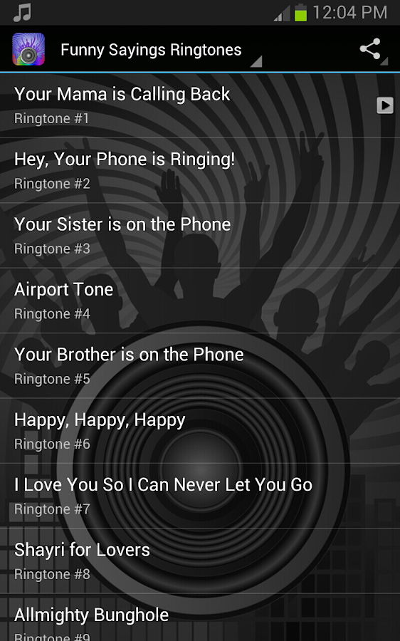 Top Funny Sayings Ringtones - screenshot