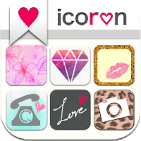 アイコンきせかえ 無料でかわいい Icoron 簡単着せ替え Androidアプリ Applion