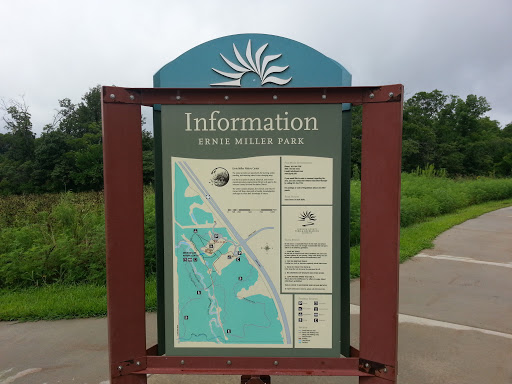 Information Sign at Ernie Miller Park