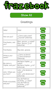 Lastest Learn Spanish with Frazebook APK for Android