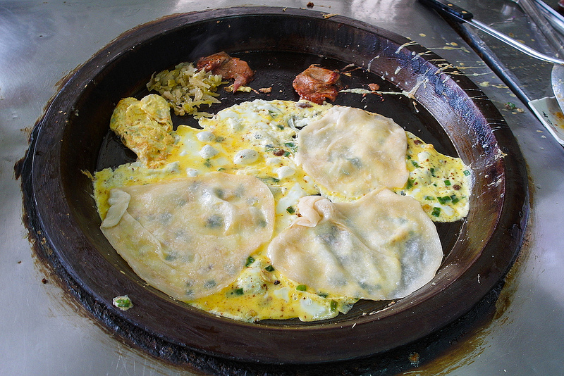 延平國中 天福興早餐店 手工蛋餅餅皮軟Q，李安母校對面老店!