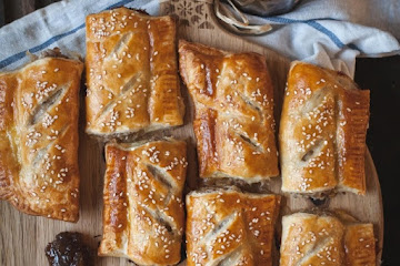 Caramelised Onion Sausage Rolls