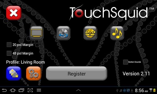 Samsung Remote PRO-TouchSquid - screenshot thumbnail