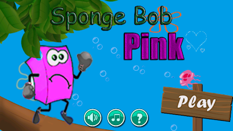 Pink Sponge Bob Runのおすすめ画像1