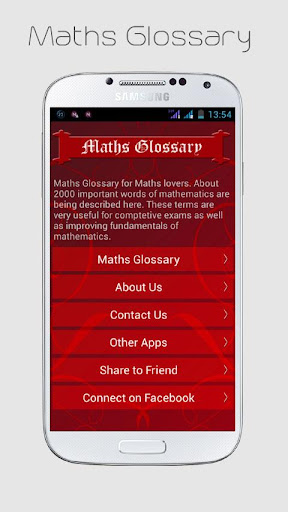 Maths Glossary