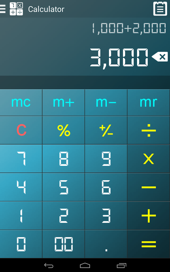 Multi Calculator Android Apps on Google Play