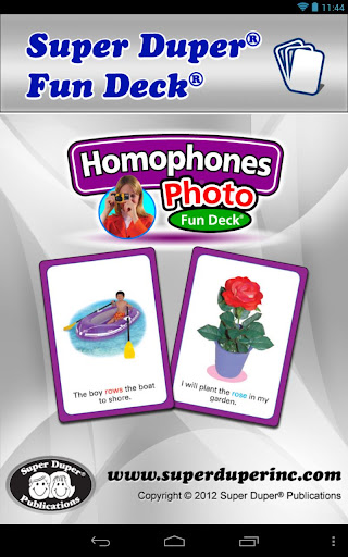 Homophones Fun Deck