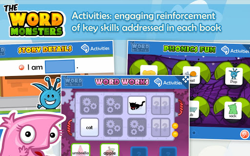 【免費教育App】Word Monsters: Learn to Read-APP點子