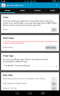 App Minuterie Mini Pro 2 - screenshot thumbnail