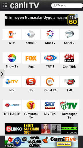 【免費媒體與影片App】Mobil Canlı Tv izle-APP點子